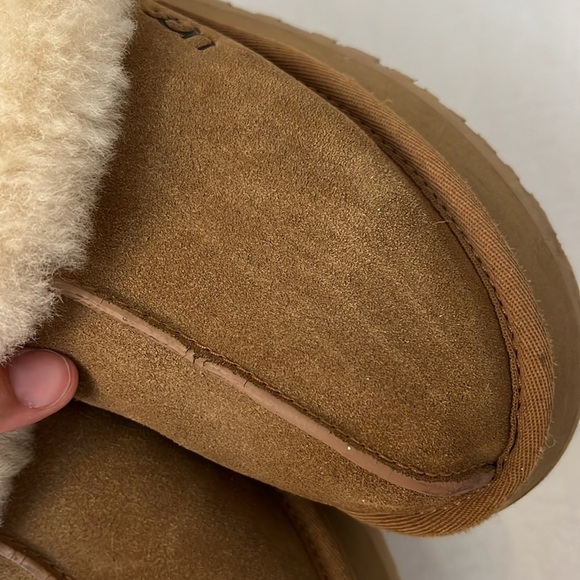 UGG WOMEN’S DISQUETTE SLIPPER CHESTNUT 7 - Picture 16 of 17